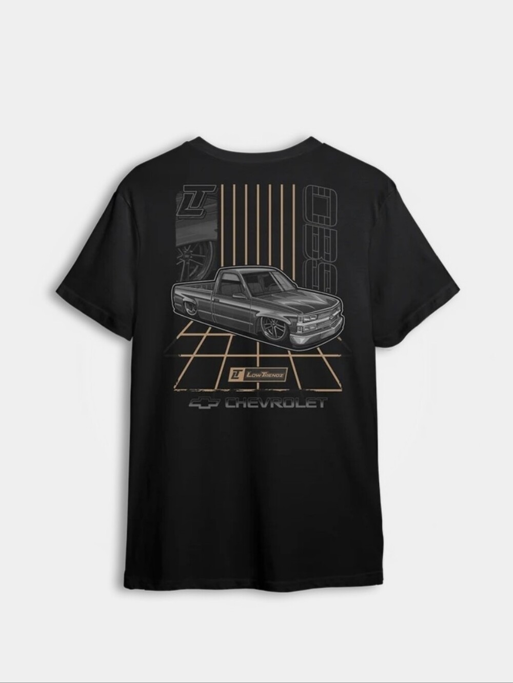 Chevrolet BLACK GOLD TEE by Low Trendz New 4XL